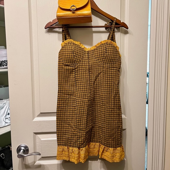 Summer Sunshine Plaid Dress - Picture 2 of 2